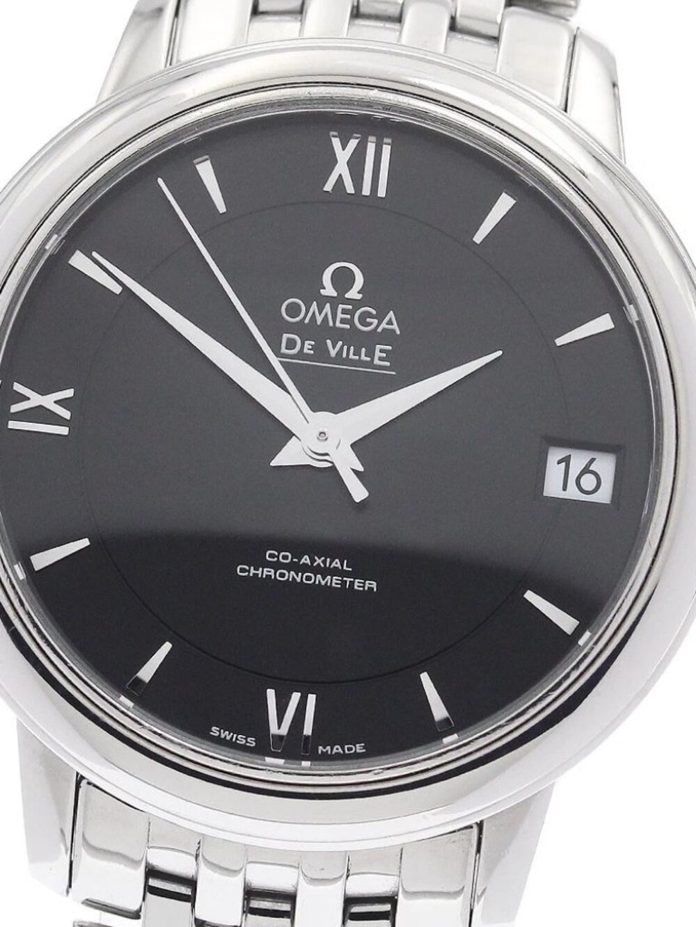 OMEGA De Ville Prestige 424.10.33.20.01.001 black Dial Automatic Ladies_944599
